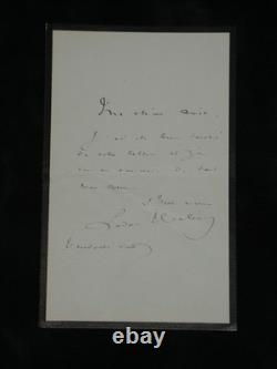 Ludovic Halévy, lot of 12 signed autograph letters, 1858/1902