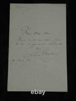 Ludovic Halévy, lot of 12 signed autograph letters, 1858/1902