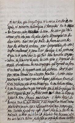 MIRABEAU Autographed Letter Signed, from his exile in London (1784)