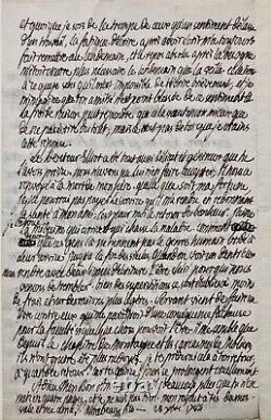 MIRABEAU Autographed Letter Signed, from his exile in London (1784)