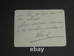 Madame AMEL French Comedy Set of 9 Signed Autograph Letters