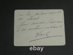 Madame Amel, French comedy troupe, set of 9 signed autograph letters