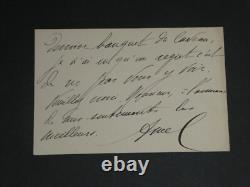Madame Amel, French comedy troupe, set of 9 signed autograph letters