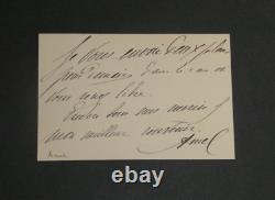 Madame Amel, French comedy troupe, set of 9 signed autograph letters
