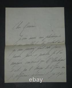 Madame Amel, French comedy troupe, set of 9 signed autograph letters