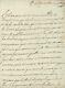 Madame De Maintenon Signed Autograph Letter To Count Of Noyon. 1703