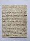 Madame De La Tour D'auvergne Autographed Signed Letter 1768
