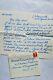 Maeterlinck Mrs. Beautiful Autographed Letter Signed