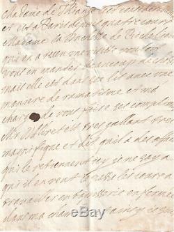 Maintenon Autograph Letter Signed Louis XIV