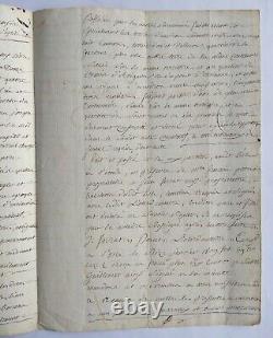 Manuscript, Letter to Napoleon, Watermarks, 1809, signed Liotard