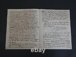 Marc-Antoine Jullien de Paris Autographed Letter Signed The Terror 1836