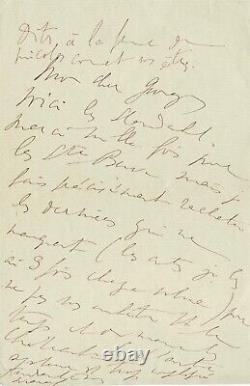 Marcel PROUST Autographed Letter Signed. His Stendhal and his Chateaubriand