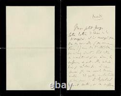 Marcel PROUST Autographed Letter Signed Life is so dreadful 1906