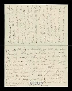 Marcel PROUST Autographed Letter Signed Life is so dreadful 1906