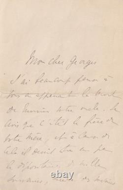 Marcel PROUST Signed Autograph Letter 1913