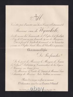 Marcel PROUST Signed Autograph Letter 1913 Announcement Wynckele