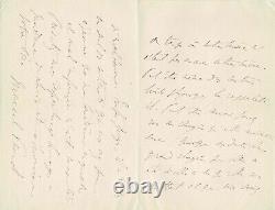 Marcel PROUST - Signed Autograph Letter. His Emotion & Condolences to Lauris