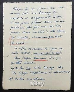 Marcel Pagnol Autograph Letter Signed Envelope 3 + 1929 Pages