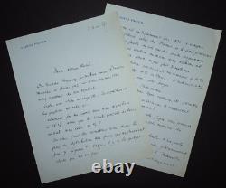 Marcel Pagnol, Autography Letter Signed To René Pagnol 4 Pages 1931