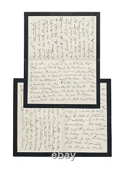 Marcel Proust / Autographed letter signed to Reynaldo Hahn / Montesquiou / Charlus