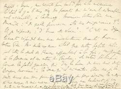 Marcel Proust Signed Autograph Letter. Searching For Lost Time 1913