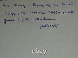 Marcel Reggui Set of 5 autograph letters signed Massacres of Guelma 1952/1990
