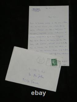 Marcel Reggui Set of 5 signed autograph letters Massacres of Guelma 1952/1990