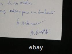 Marcel Reggui Set of 5 signed autograph letters Massacres of Guelma 1952/1990