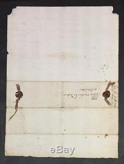 Marie De Medici Queen Of France Letter Signed Autograph Line With 1619