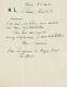 Marie Laurencin Autograph Letter Signed At The Lombardi Bookstore