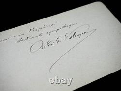 Marie Rose ASTIE DE VALSAYRE signed autograph letter feminism 1898