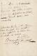 Marquis De Sade Autograph Letter Signed Mistress