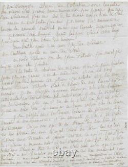 Marquis de Sade Autographed Letter Signed 1795