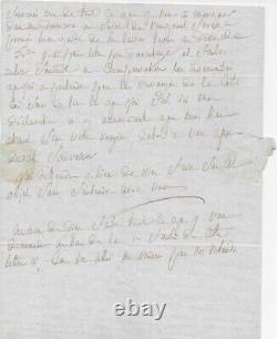 Marquis de Sade Autographed Letter Signed 1795