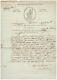 Marshal Jourdan / Signed Letter (1795) / Army Sambre And Meuse / Belgium