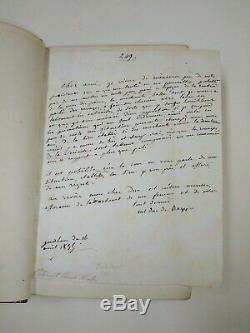 Marshal Oudinot Empire Napoleon Morocco Binding Letter Signed Autograph 1894