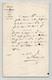 Marshal Vaillant Signed Autograph Letter Minister Of War P&eacute;lissier