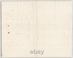 Marshal VAILLANT Signed Autograph Letter Minister of War Pélissier