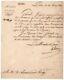 Marshal Victor / Signed Letter (1822) / In Service To Louis Xviii