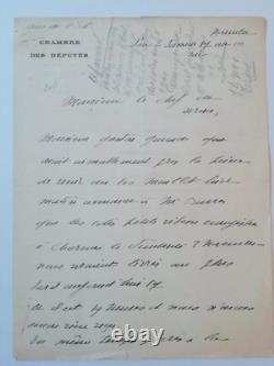 Maurice Barrès 6 autograph letters 1 signed letter Germany mail La Ramée