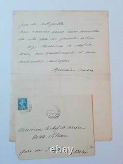 Maurice Barrès 6 autograph letters 1 signed letter Germany mail La Ramée