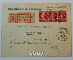 Maurice Barrès 6 autograph letters 1 signed letter Germany mail La Ramée