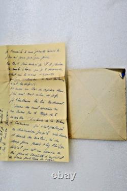 Maurice DRUON signed autograph letter