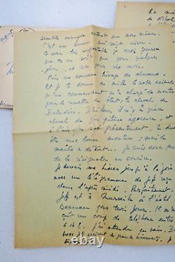 Maurice DRUON signed autograph letter