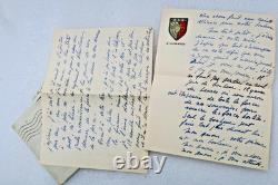 Maurice DRUON signed autograph letter
