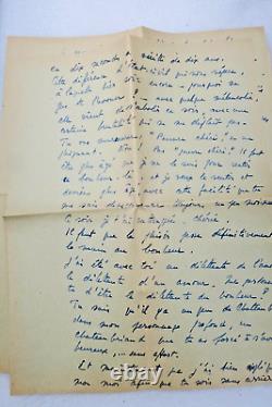 Maurice DRUON signed autograph letter