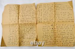 Maurice DRUON signed autograph letter from Algiers 1944