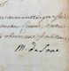 Maurice De Saxe Signed Letter (1747)