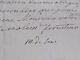Maurice De Saxe Signed Letter To Mr De Lestang About On Memory 1750