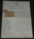 Maurice D'hartoy Autograph Letter Signed, 1955, 1 Page, Detective Prose